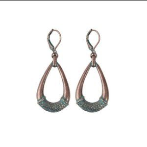 Boho Hoop Drop Earrings